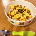 ぼん＊えりこ's cooksnap of when they made 子供と簡単お昼☆納豆のマヨたまごはん♪.