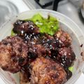 nok♡'s cooksnap of when they made ブルーベリージャムで♪北欧風ミートボール.