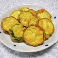 ＠迷子＠'s cooksnap of when they made ズッキーニのふんわりチーズ風味天ぷら.