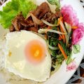 hinarenママ's cooksnap of when they made 簡単！焼肉のタレが決め手！ビビンバ丼.