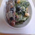 taecal's cooksnap of when they made ほうれん草とさば缶のマヨ和え☆.