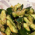 ごろにゃもー's cooksnap of when they made 叩き胡瓜の中華風.