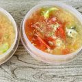 さくらん餅's cooksnap of when they made 食べるスープ『トマトと卵コンソメスープ』.