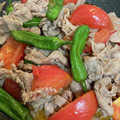 suisuimoco's cooksnap of when they made トマトと豚こま肉のイタリアン炒め.