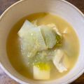 hinamama❁'s cooksnap of when they made 薄切り大根とキャベツの味噌汁.