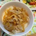 あおちさん's cooksnap of when they made １０分完成！絶品豚丼✨（牛丼風）.