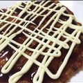 ♡♡紫♡♡'s cooksnap of when they made 豚たまお好み焼き.