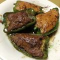 しらたまっさん's cooksnap of when they made ★ピーマン肉詰め★フワフワはんぺん入り★.