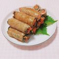まあまま☆0403's cooksnap of when they made 茄子と人参の豚肉巻き照り焼き.