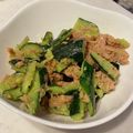 sasakurei's cooksnap of when they made きゅうりとツナの和え物.