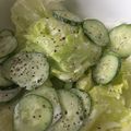 amileamila's cooksnap of when they made *レタス&きゅうりの簡単サラダ*.