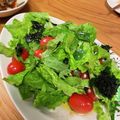 まあるあまる's cooksnap of when they made 簡単美味しい!緑を食卓に★サンチュサラダ.