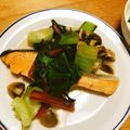メルティローズ's cooksnap of when they made 鮭のバタポン焼き.