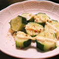 クリーピングタイム☆'s cooksnap of when they made 簡単おつまみ①♪えび塩マヨきゅうり♪.