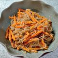 みちゃこmisako's cooksnap of when they made 糸こんと人参の明太子炒め.