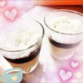 クックVO7GSI☆'s cooksnap of when they made 2層♪コーヒープリン&ゼリー.
