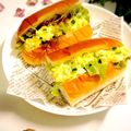 柚子♡⸝⸝⸝'s cooksnap of when they made キュウリ入りで食感が最高エッグサンド♪.
