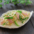 まろんかふぇ's cooksnap of when they made とっても簡単♪もやしとハムの中華炒め.