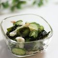 まろんかふぇ's cooksnap of when they made 簡単◎きゅうりわかめのかにかまポン酢和え.