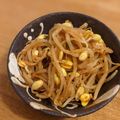 gomibaco's cooksnap of when they made 韓国料理ーぴり辛い豆もやしのナムル.