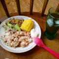 ケンチャナヨ～'s cooksnap of when they made 3分おかかチャーハン.