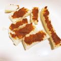 にくきゅう's cooksnap of when they made 離乳食後期＊手づかみで！きな粉パン.