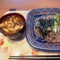 mfly's cooksnap of when they made 鯖のつけ麺そば.