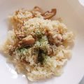 クッキングホチョ's cooksnap of when they made 炊飯器で作るガーリックチキンライス♪.