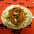 龍青空ママ's cooksnap of when they made 作りおき♡カシューナッツと牛蒡のきんぴら.