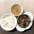 sAix59's cooksnap of when they made 野菜たっぷり☆ひじきと豚肉の炒り煮.