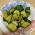 スタあ's cooksnap of when they made 叩き胡瓜の中華風.