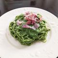 ちえたろう's cooksnap of when they made 春菊のジェノベーゼ.