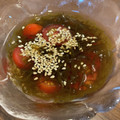 そみゆ's cooksnap of when they made 簡単！節約！ダイエット的トマトもずく酢.