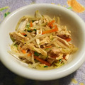 クッカーまさおちゃん's cooksnap of when they made 蒸し鶏ともやしの和え物.