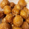 canとribon's cooksnap of when they made 揚げミニ新じゃがコロコロ甘辛煮ころがし.
