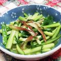 kumi4852's cooksnap of when they made キュウリみょうが大葉のカラシ浅漬け.