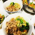 KAPiLULU☆'s cooksnap of when they made 豚こま肉で★ビビン丼.