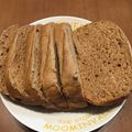 ayalucky's cooksnap of when they made バナナミロ食パン.