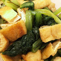 まわりてめくるん's cooksnap of when they made 小松菜とお揚げのお浸し.