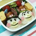 ほあちん's cooksnap of when they made はなかっぱとももかっぱちゃんのキャラ弁♪.