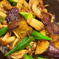 ahryキッチン's cooksnap of when they made 簡単☆なすとオクラときのこの焼き浸し.