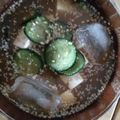 クックOYTSP1☆'s cooksnap of when they made きゅうりと豆腐の冷や汁.