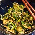 なーみなみ's cooksnap of when they made レンジで簡単！ニラとえのきのナムル.