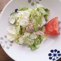 」りふ's cooksnap of when they made 簡単♪キュウリとレタスのツナサラダ.