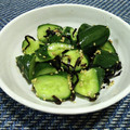 ☆のん☆☆'s cooksnap of when they made 簡単5分で　たたききゅうりの塩昆布あえ.