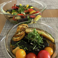 コテツ家's cooksnap of when they made ✿野菜の揚げびたし～白だしで✿.