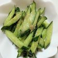 pfizer's cooksnap of when they made 激きゅうり 【大量消費】.