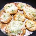 ポニョすけ2016's cooksnap of when they made ハンバーグのレモンチーズ焼き♪簡単.