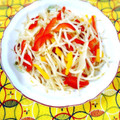 ふうはっちゃん's cooksnap of when they made もやしとカラーピーマンのめんつゆ炒め.