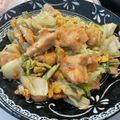 yumtas♥'s cooksnap of when they made ウチのキャベツと鶏肉と卵のマヨソテー.